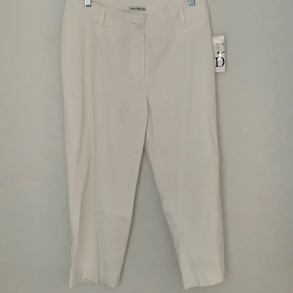 NWT Dalia Collection Linen Blend Women’s Pant Size 8